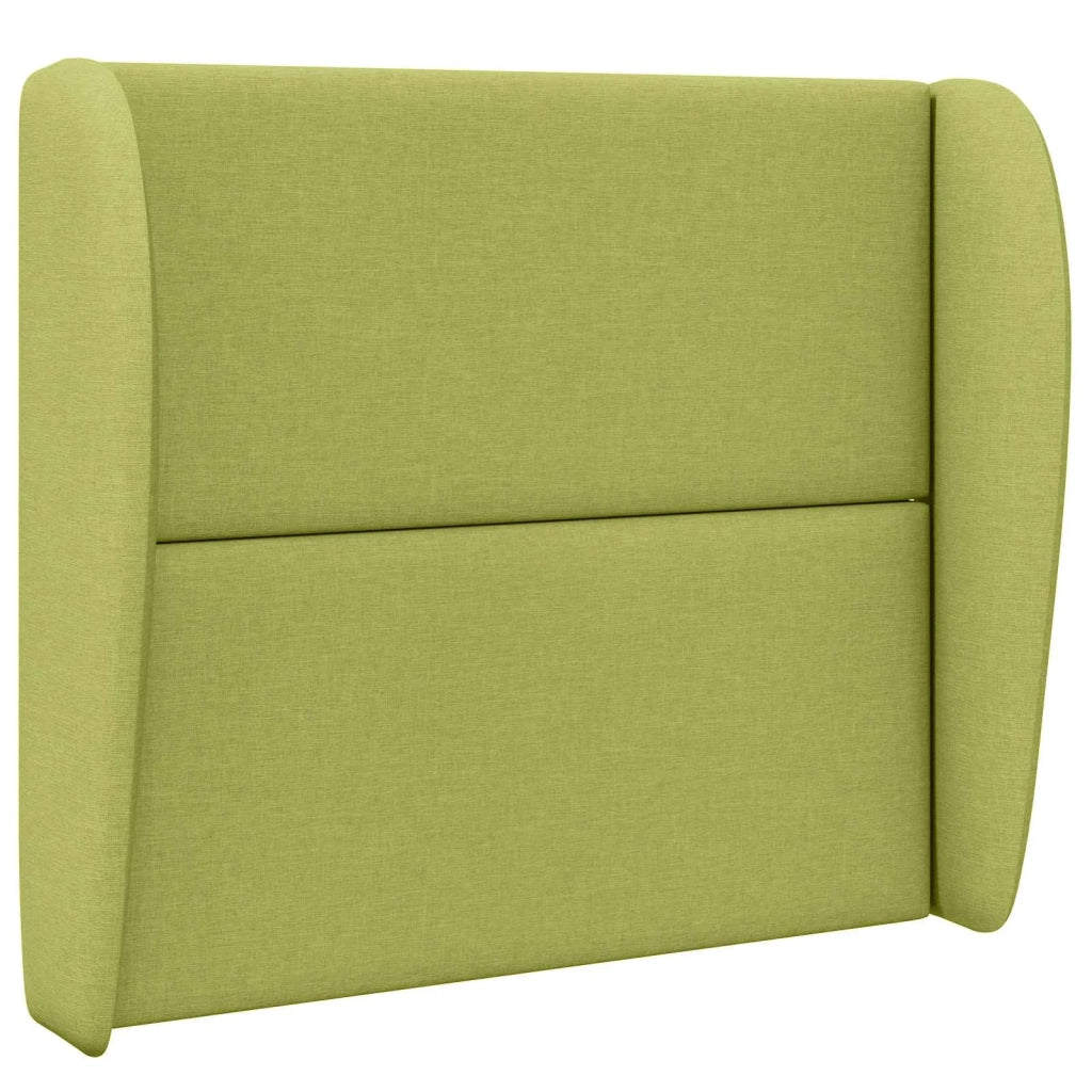 Orecchia della Testata Verde 80 x 23 x 6 cm Tessuto 346563