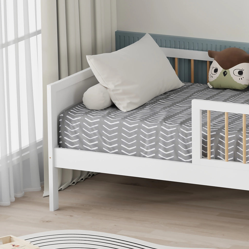 Letto per bambini 190x90cm bianco ADAM