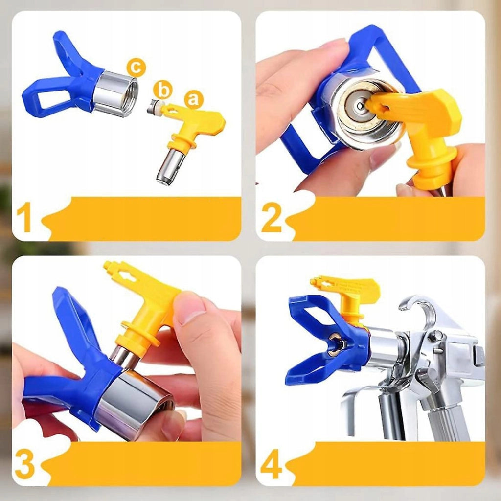 Ugello di Spruzzatura Alta Pressione Zenthril EasyPerformance Modello 621 – Larghezza 30 cm | Compatibile con Graco