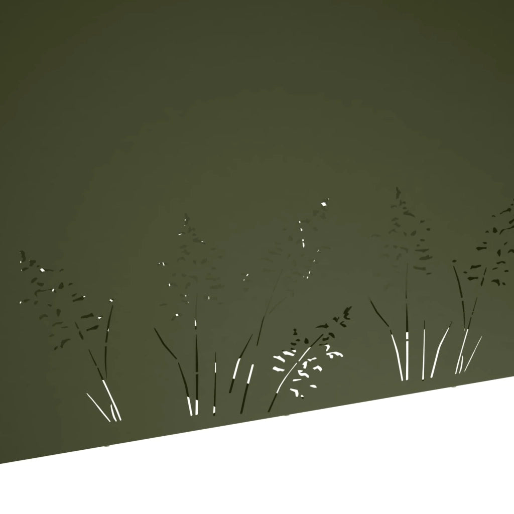 Vaso da giardino Verde Oliva 100 x 20 x 49 cm 8005854