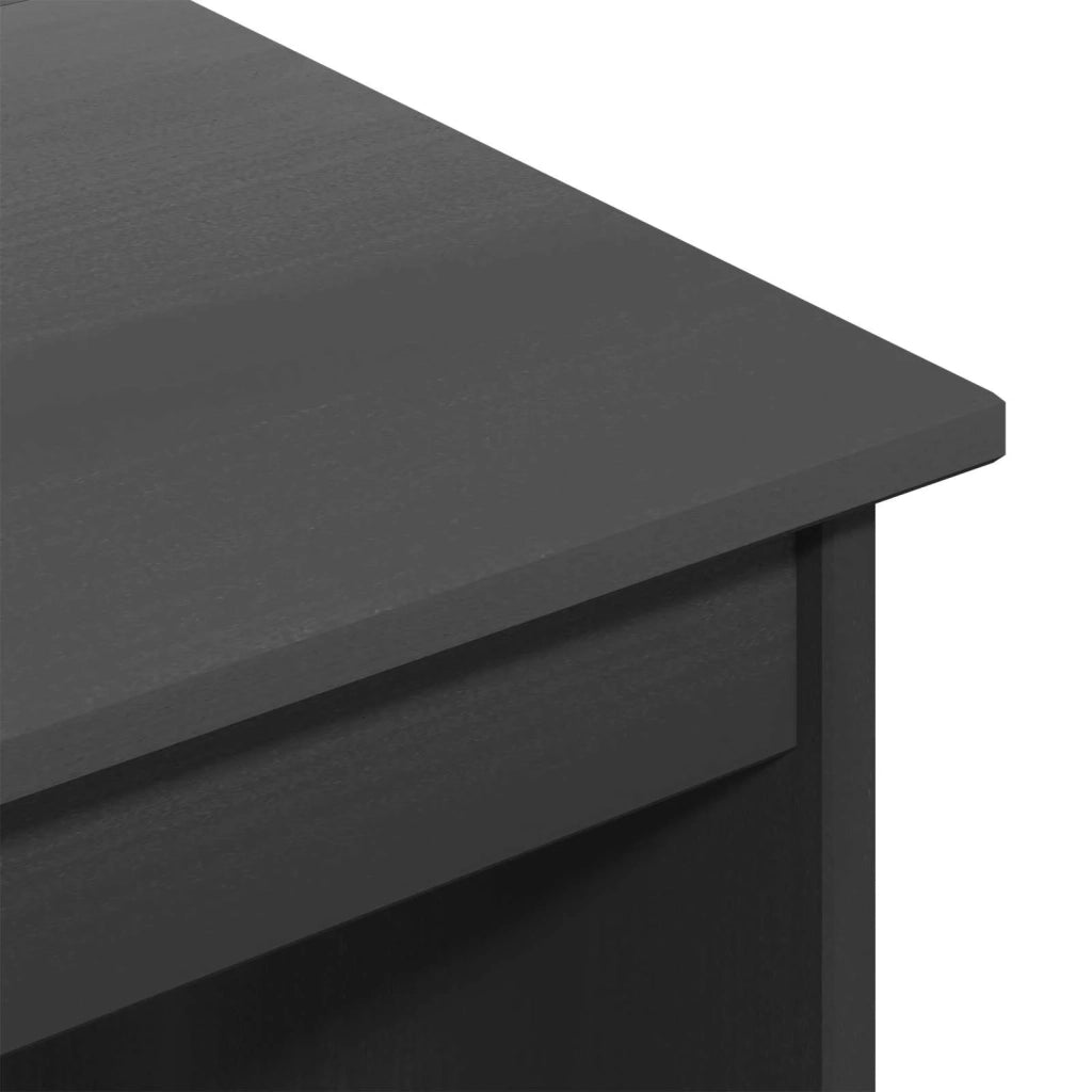 Set Scrivania | Tavolo da Ufficio e mobiletto su ruote MOSS 2 pz Grigio