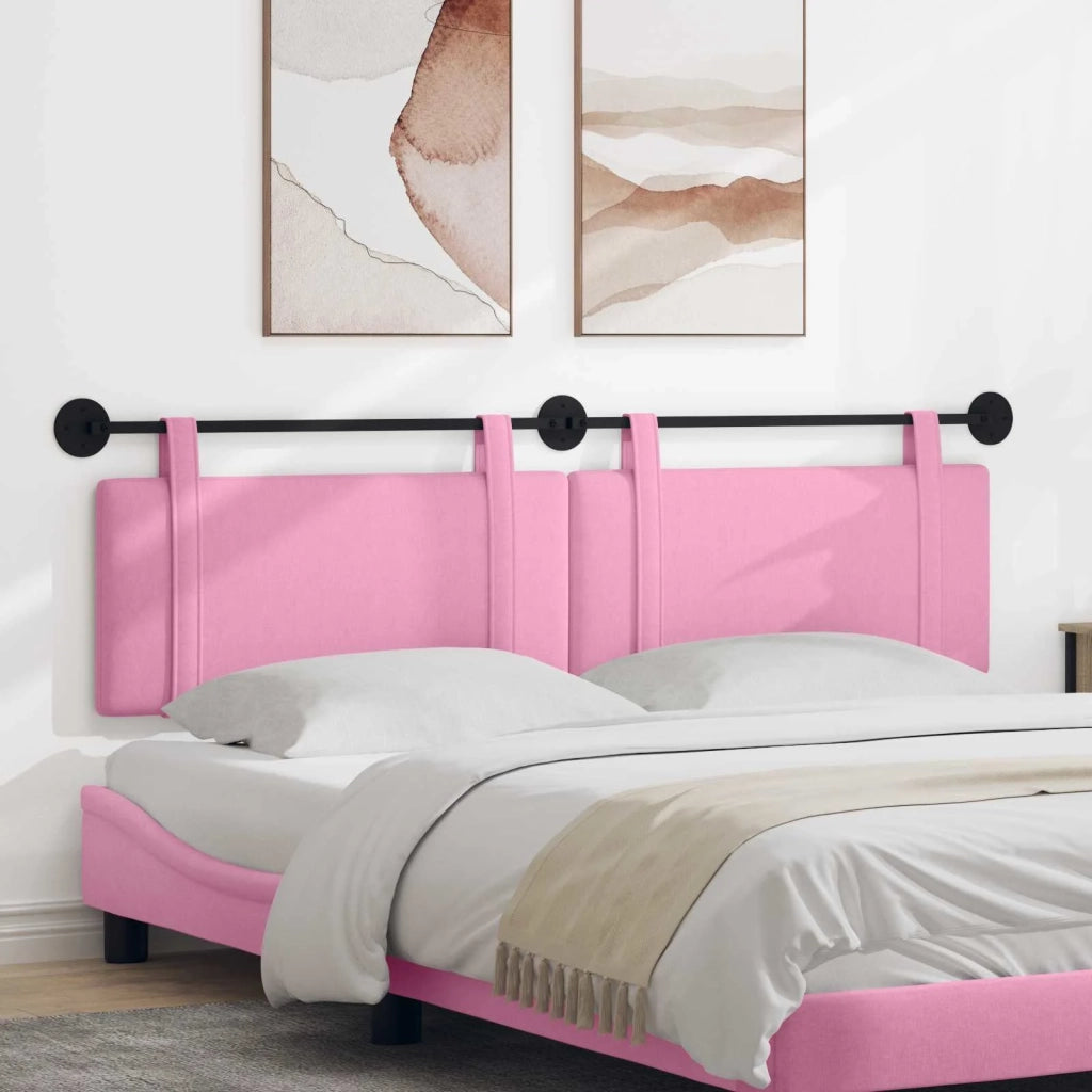 Testiera | Testata sospesa Rosa Tessuto
