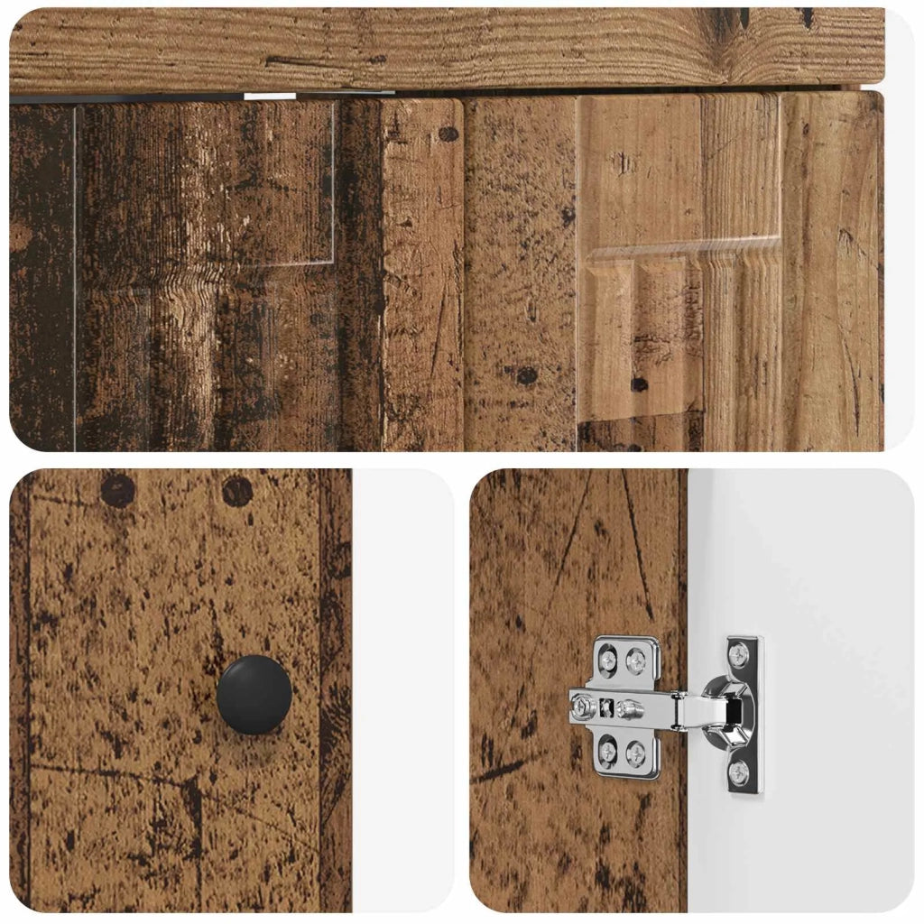 Set di mobili per il bagno Legno antico 56 x 37,5 x 81 cm 3404192