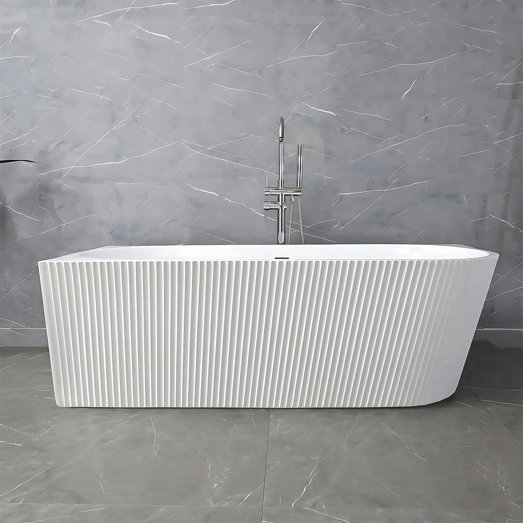 Vasca Bagno Wenus Sinistra 170cm Copritappo rame spazzolato