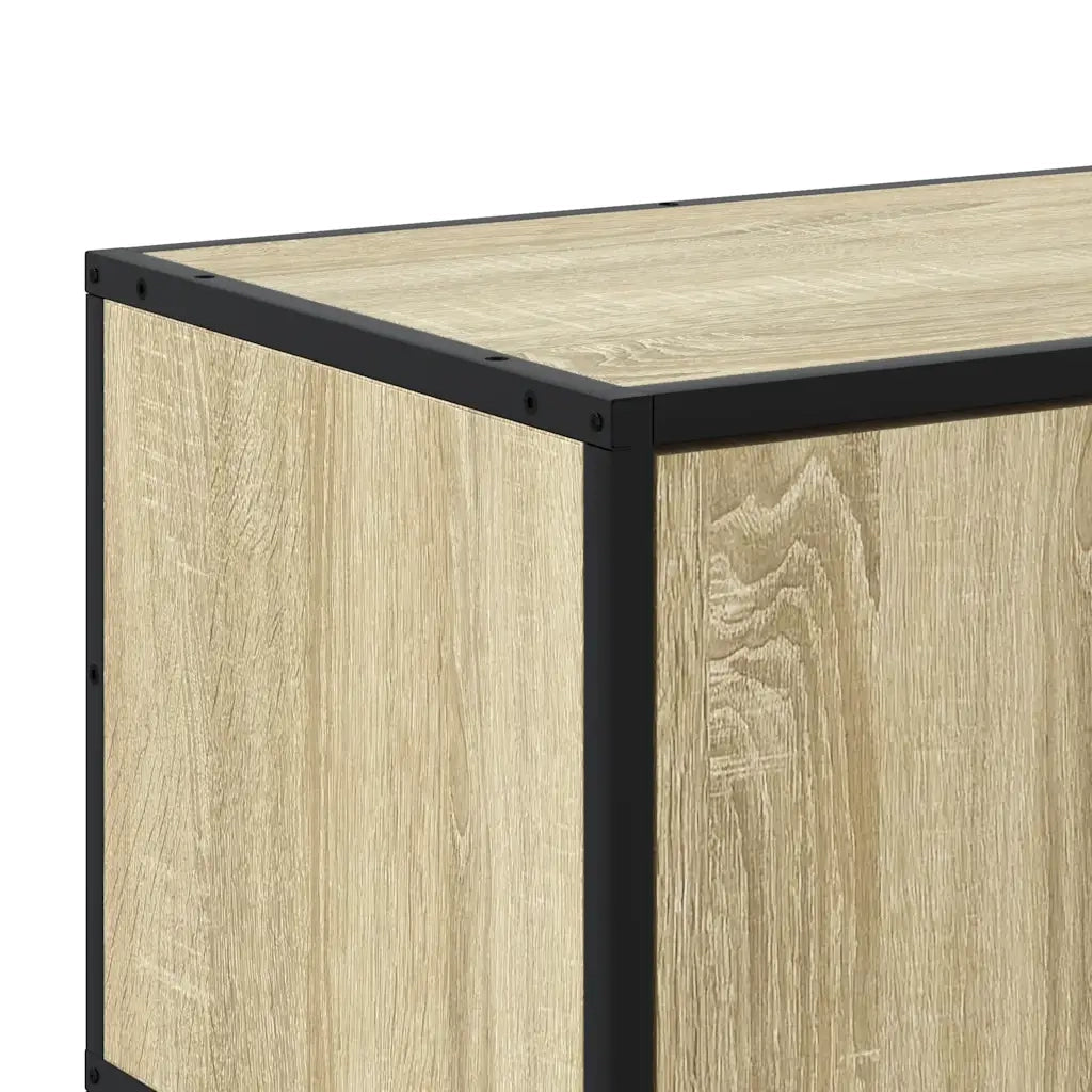 Mobile TV | Armadietto TV | Mobile Porta TV Rovere Sonoma 160x35x41cm Legno Multistrato e Metallo