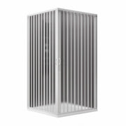 BOX DOCCIA 2 LATI A SOFFIETTO RID. MOD. ROSY LINEA PLISSE'