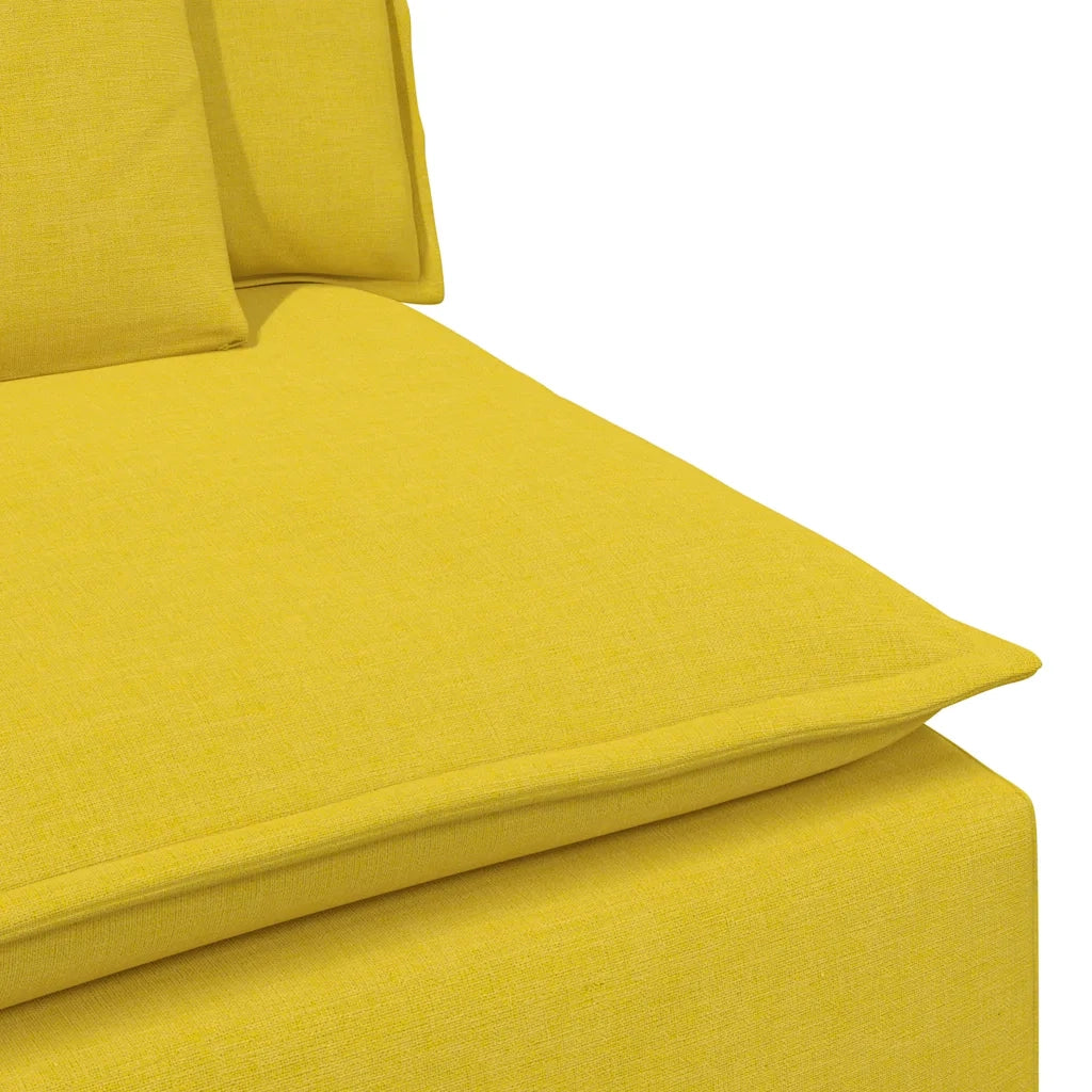 Modulo Terminale Bracciolo Divano Modulare con Cuscini 100 cm CFW1388539