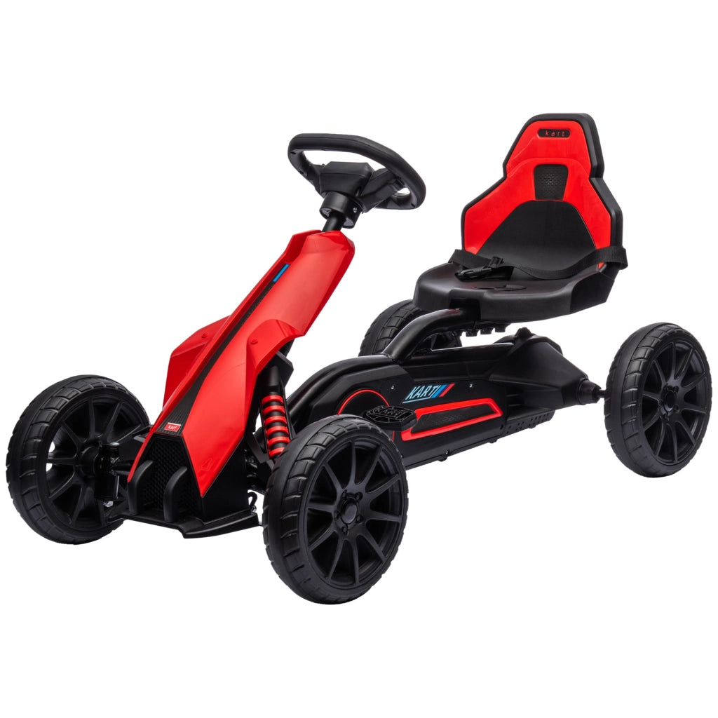 Go Kart per Bambini ¨C zephmum ¨C Rosso, per 3-8 Anni