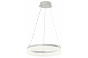 Lampada a sospensione bianca anello Ø40 LED 24W Reality