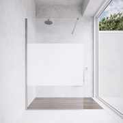Parete doccia walk-in 110 cm 8mm opaco anticalcare h200 | Lazaros