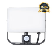 Faro LED 50W con sensore crepuscolare e movimento 5000lm