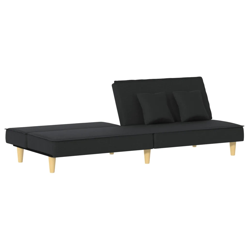 Divano letto | Sof¨¤ letto | Letto singolo Nero in Tessuto