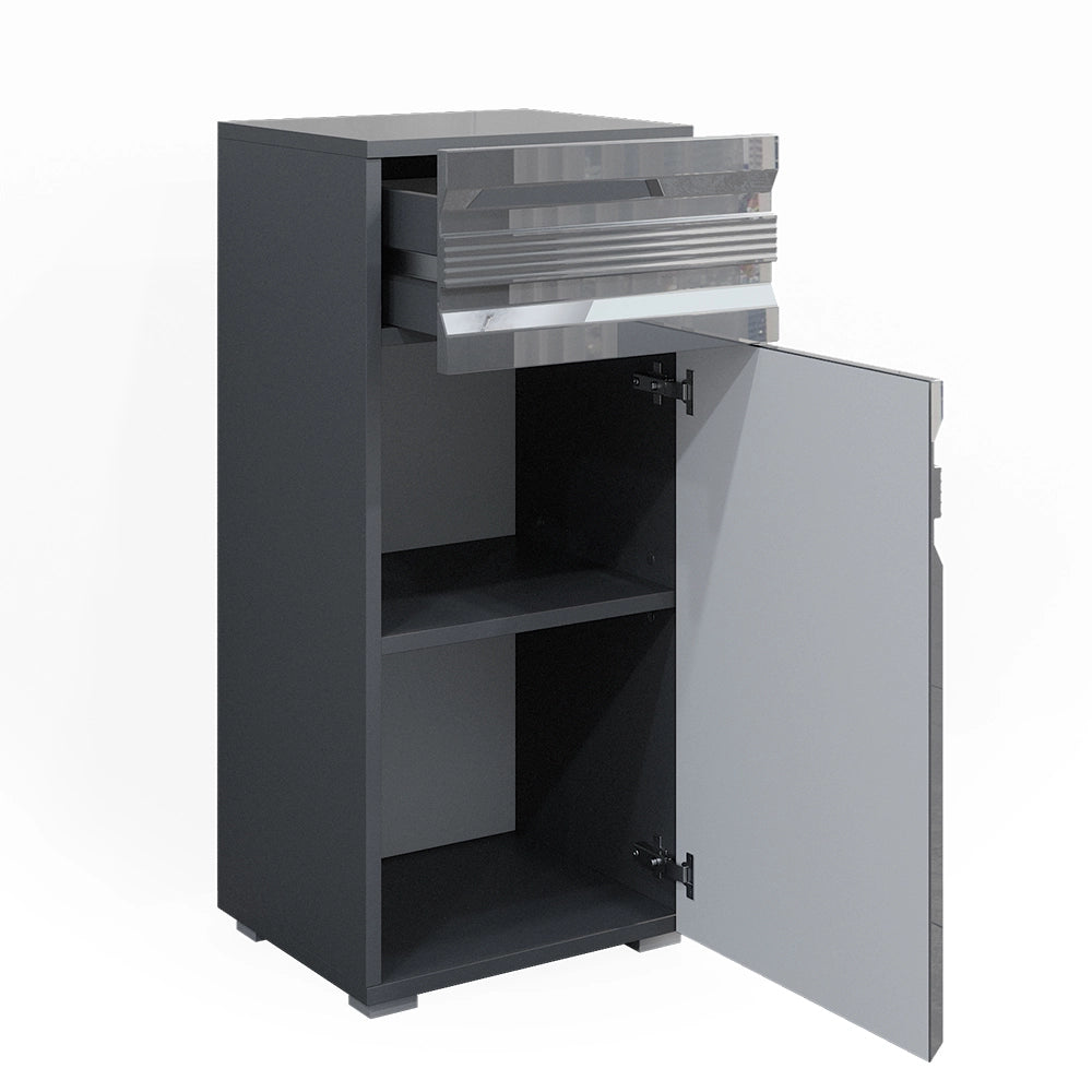 Vicco Mobiletto bagno Antracite 36.4 x 79 cm