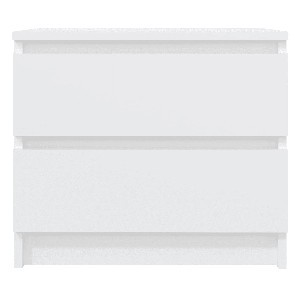 Comodini 2 pz  Bianchi 50x39x43,5 cm in Truciolato cod mxl 61510