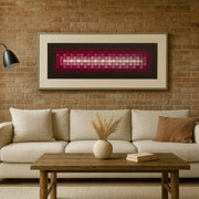 Quadro 3D da parete pixel2 120x50 cm design moderno | Duzzle