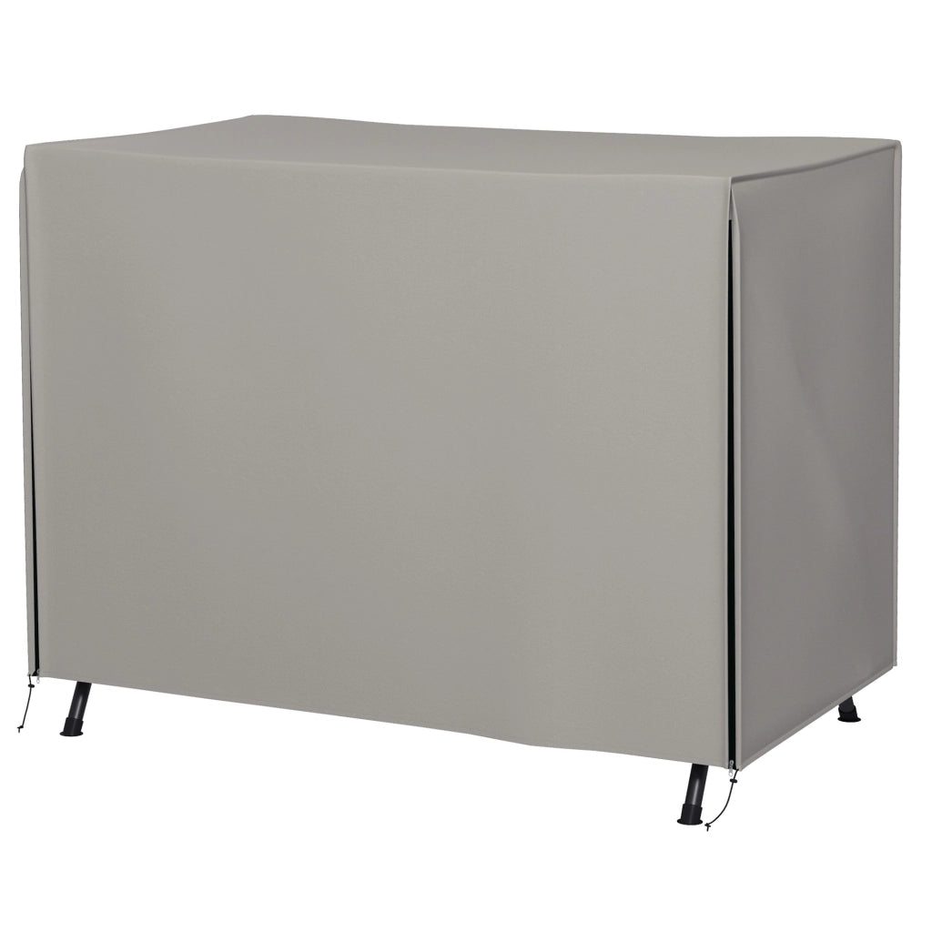 Copertura per Balancelle da Giardino 3 Posti ¨C Minimal ¨C Poliestere Grigio 205x124x164 cm