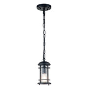 Lampada a sospensione esterna nera E27 60W Feiss Lighthouse