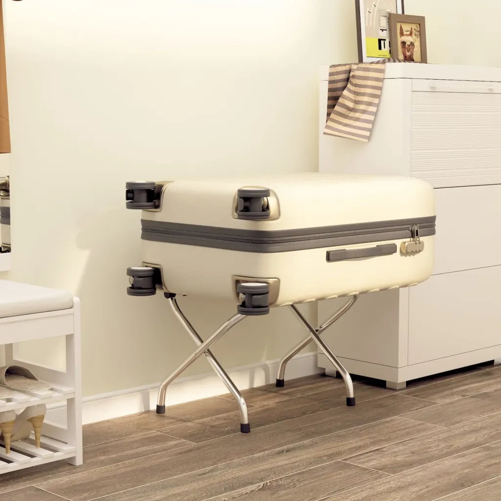 Portapacchi con schienale argento 56x39x52cm CFW8838256
