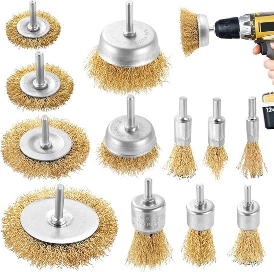 Set di pennelli per trapano - Pennelli per trapano - Set di pennelli per trapano - Pennelli per trapano