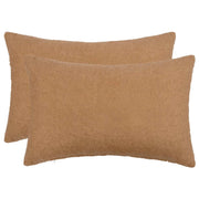 Federa 2 pcs HEERLEN Beige 50 x 80 cm Bouclé 911995