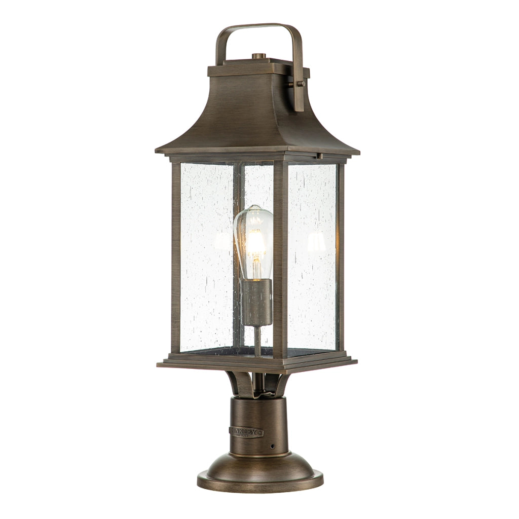 Lampada da esterno su base Grant bronzo E27 60W Quintiesse