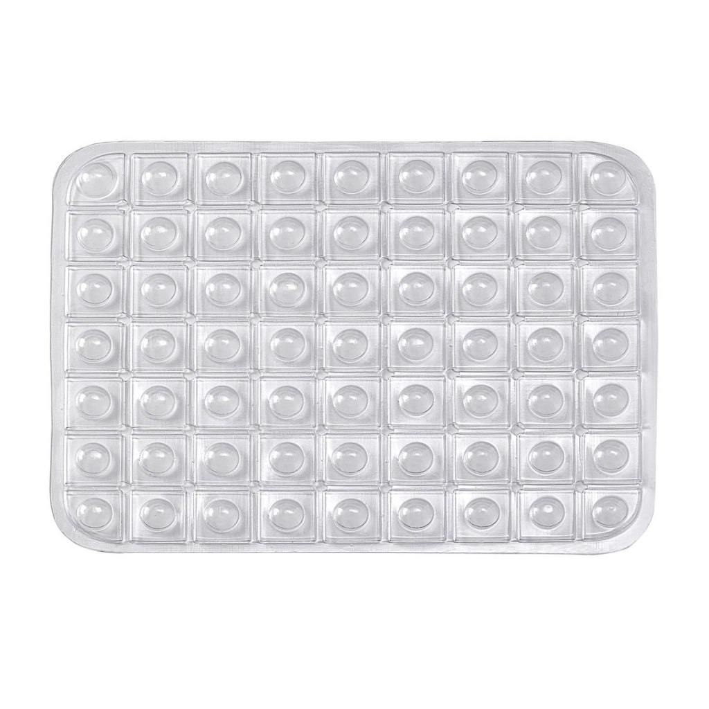 Stamp tappetino antiscivolo lavello 30×38 cm trasparente