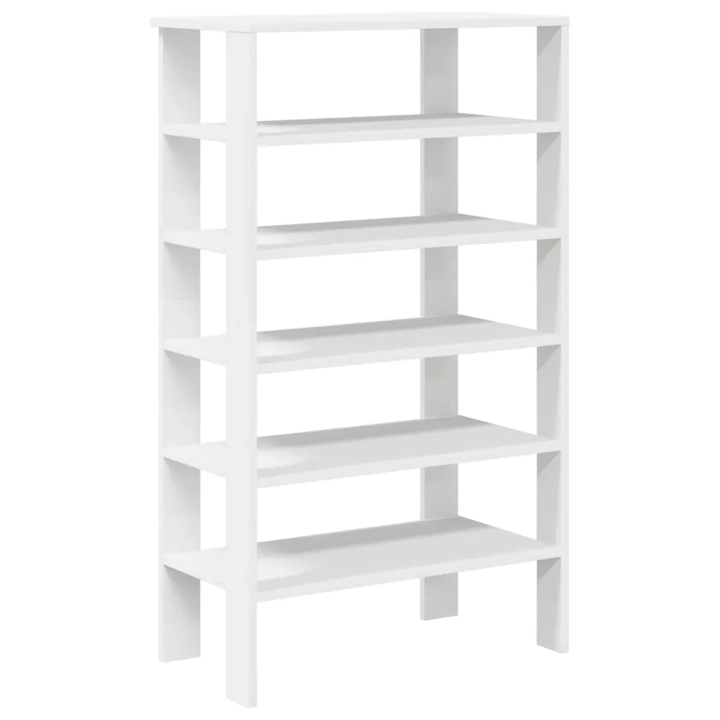 Scarpiera Bianca 61x32x105 cm in Truciolato 859860