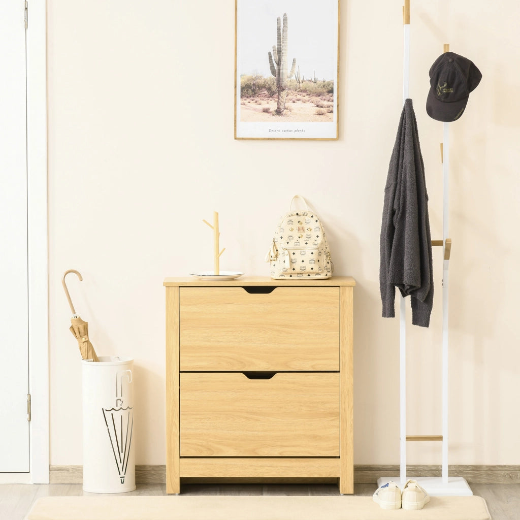 Scarpiera ¨C Minimal ¨C Bianco 2 Porte 2 Ripiani
