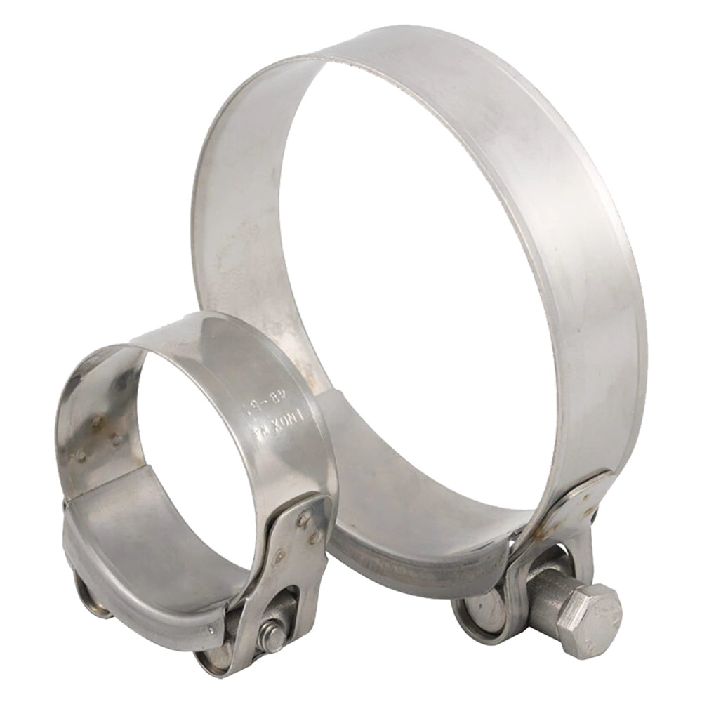 FASCETTA A MORSETTO ø 34 - 37 - banda 20 mm - vite M6- 25 pezzi  - UNIKO