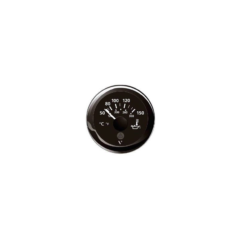 IND.TEMP.OLIO MOTORE NERO 12/24 V