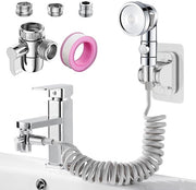 Set per doccia per vasca da bagno - 3 modi per doccia per capelli - inclusi adattatori