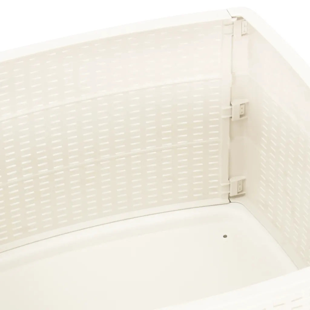 Tavolo da Giardino Bianco 53x53x40 cm in Plastica 315856