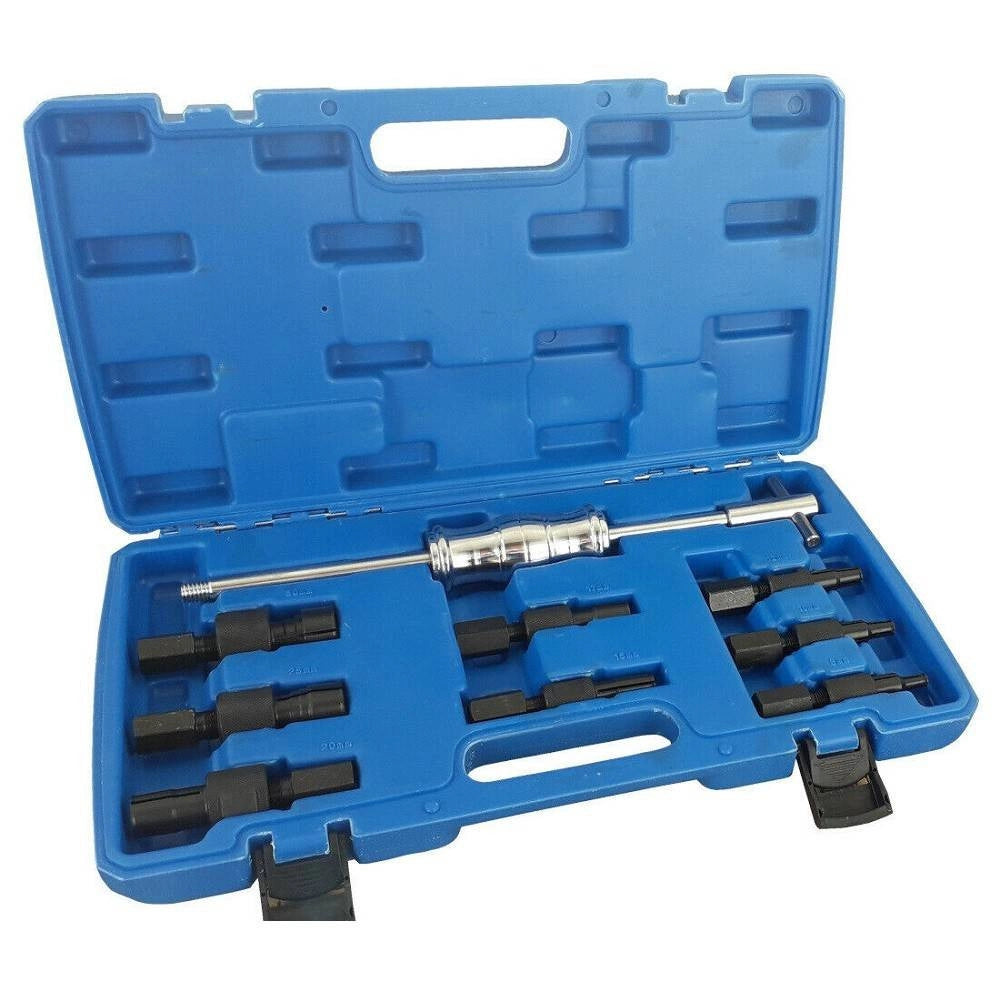 Trade Shop - Kit Estrattore Per Cuscinetti Interni Martello Scorrevole 9 Pezzi -
