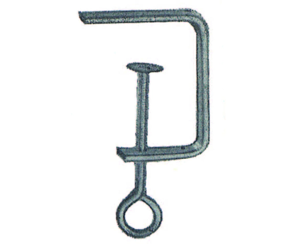 MORSETTI TRAFORO- - mm.65 in acciaio zincato - 4 pezzi