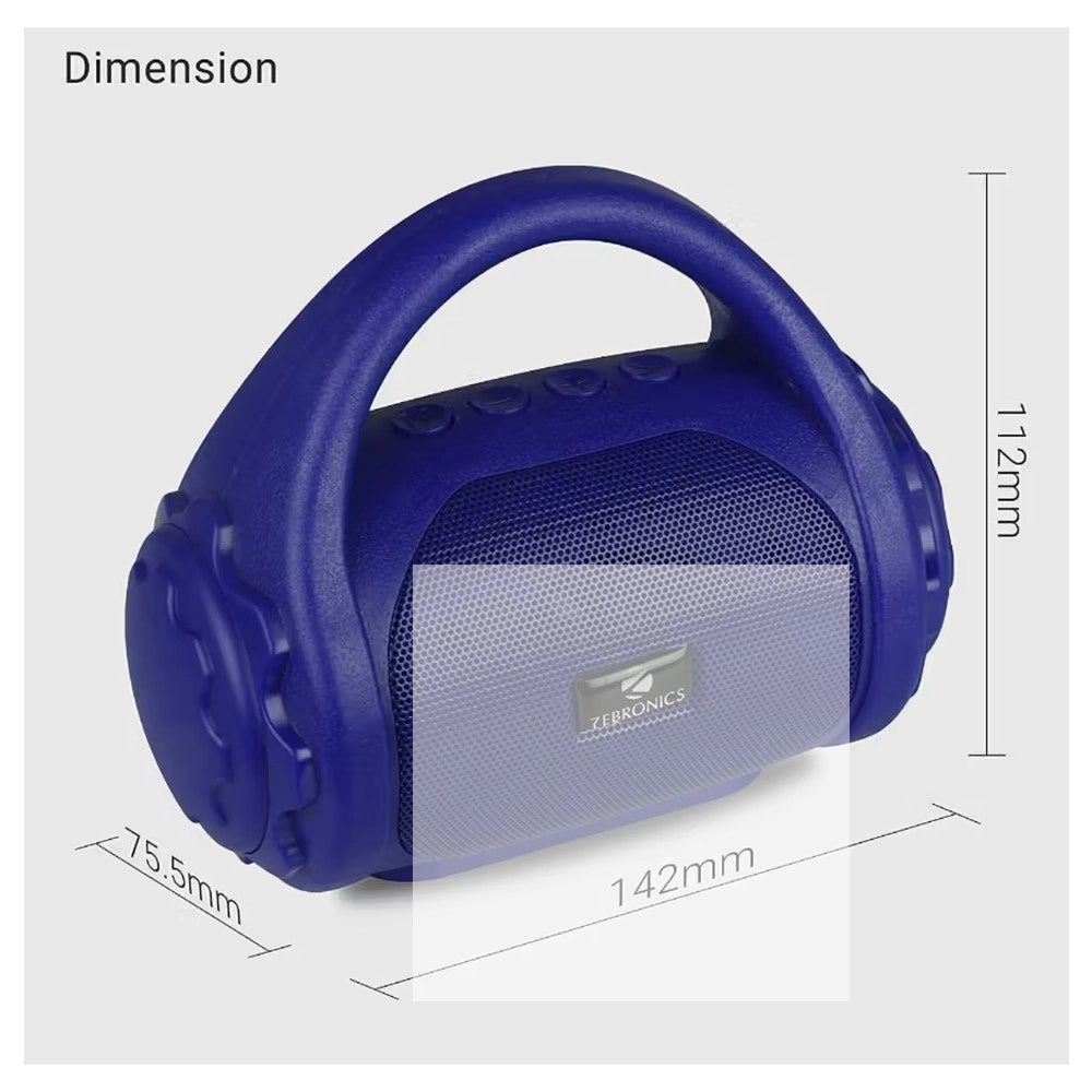 Trade Shop - Mini Cassa Portatile Speaker T-2019 Wireless Bluetooth Audio Potente Amplificata -