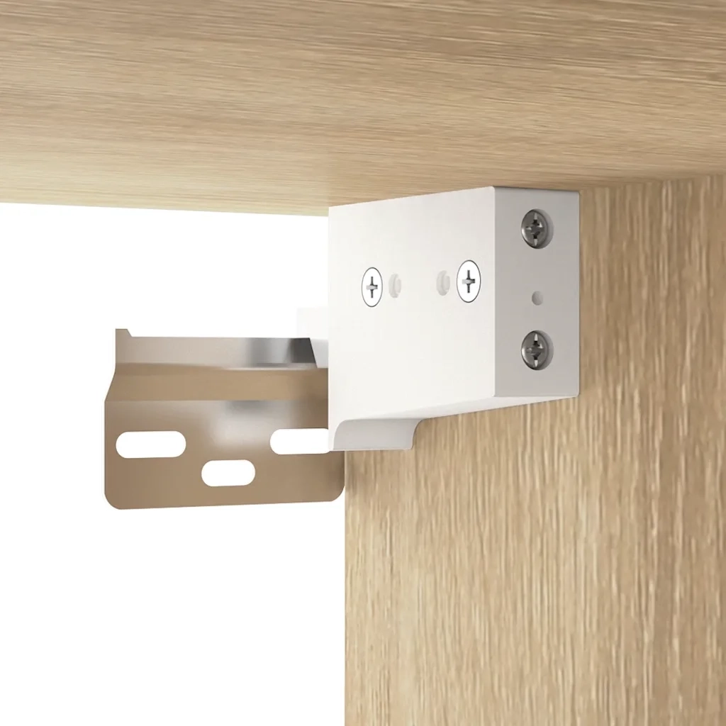 Mobile a Specchio | Armadio da bagno con LED Rovere Sonoma 91x15x76,5 cm