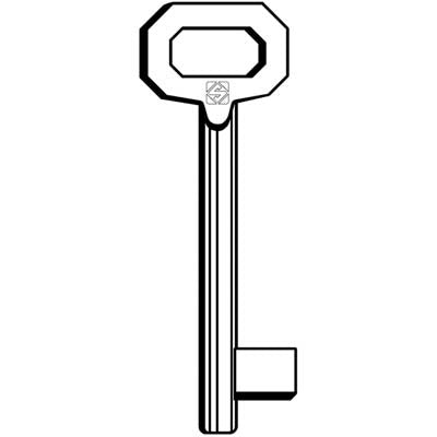 CHIAVE PATENT 5011 SILCA - OTTONE- 5 pezzi