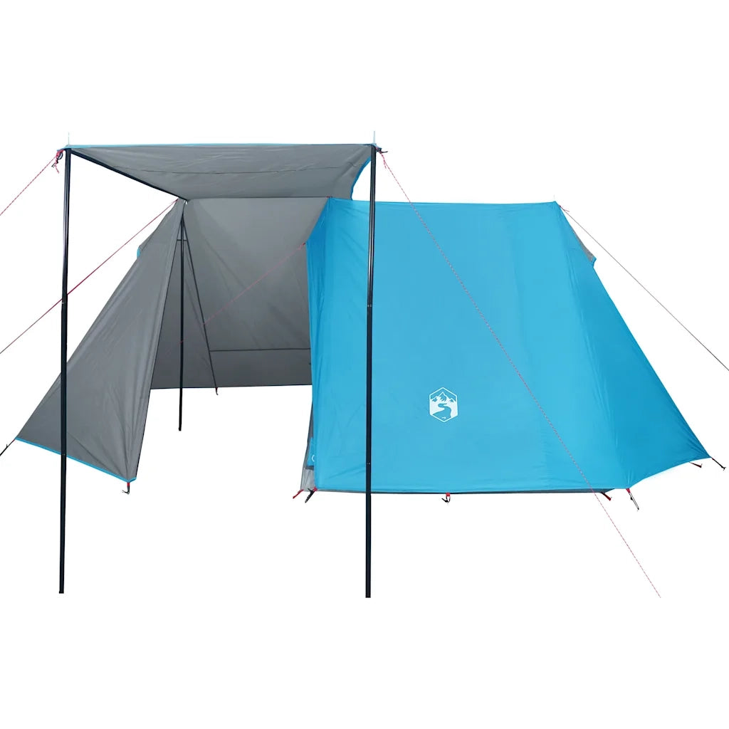 Tenda da Campeggio per 3 Persone-Tenda per Escursionismo Blu Impermeabile