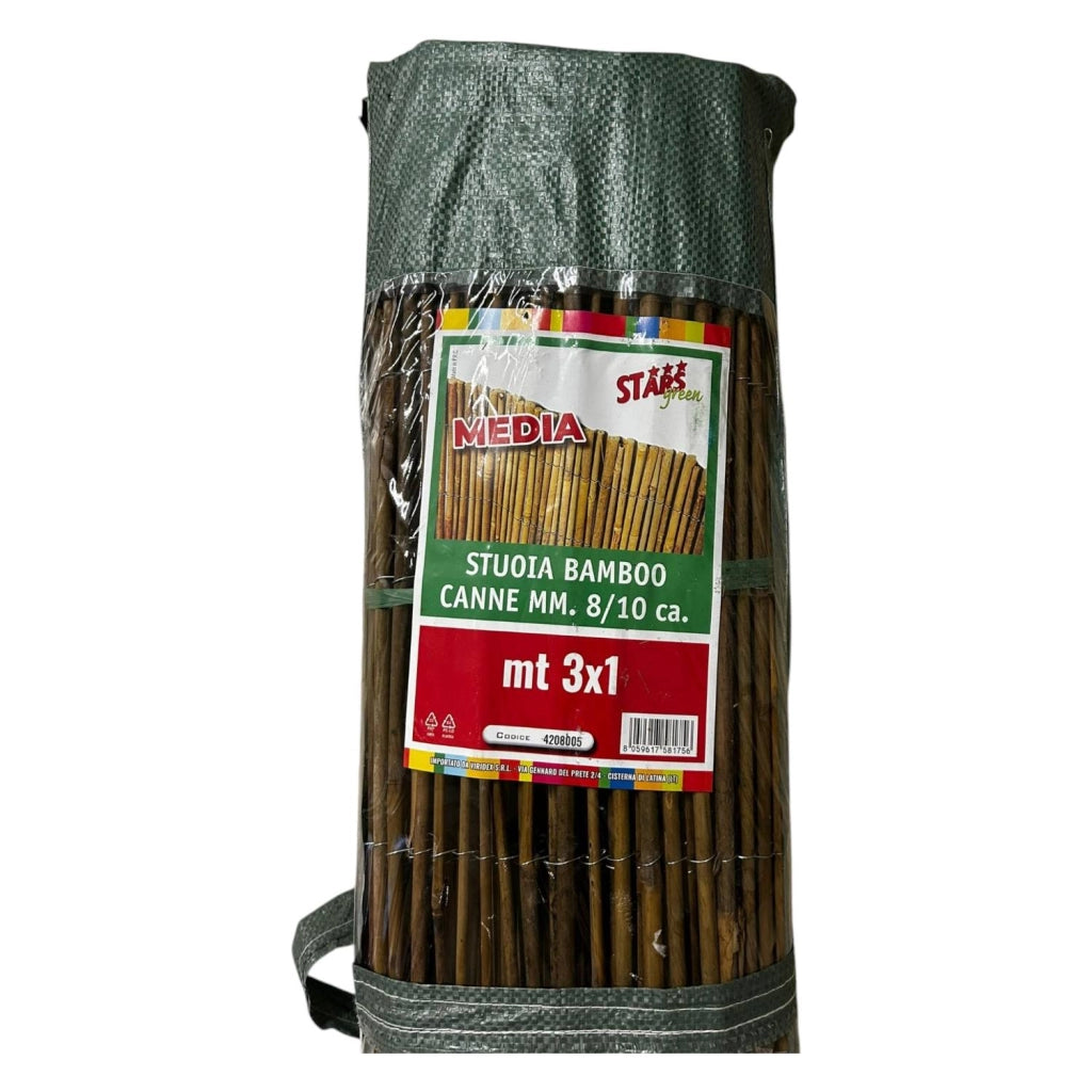 ARELLA IN BAMBOO CANNE 8/10 CA. MT 3X1