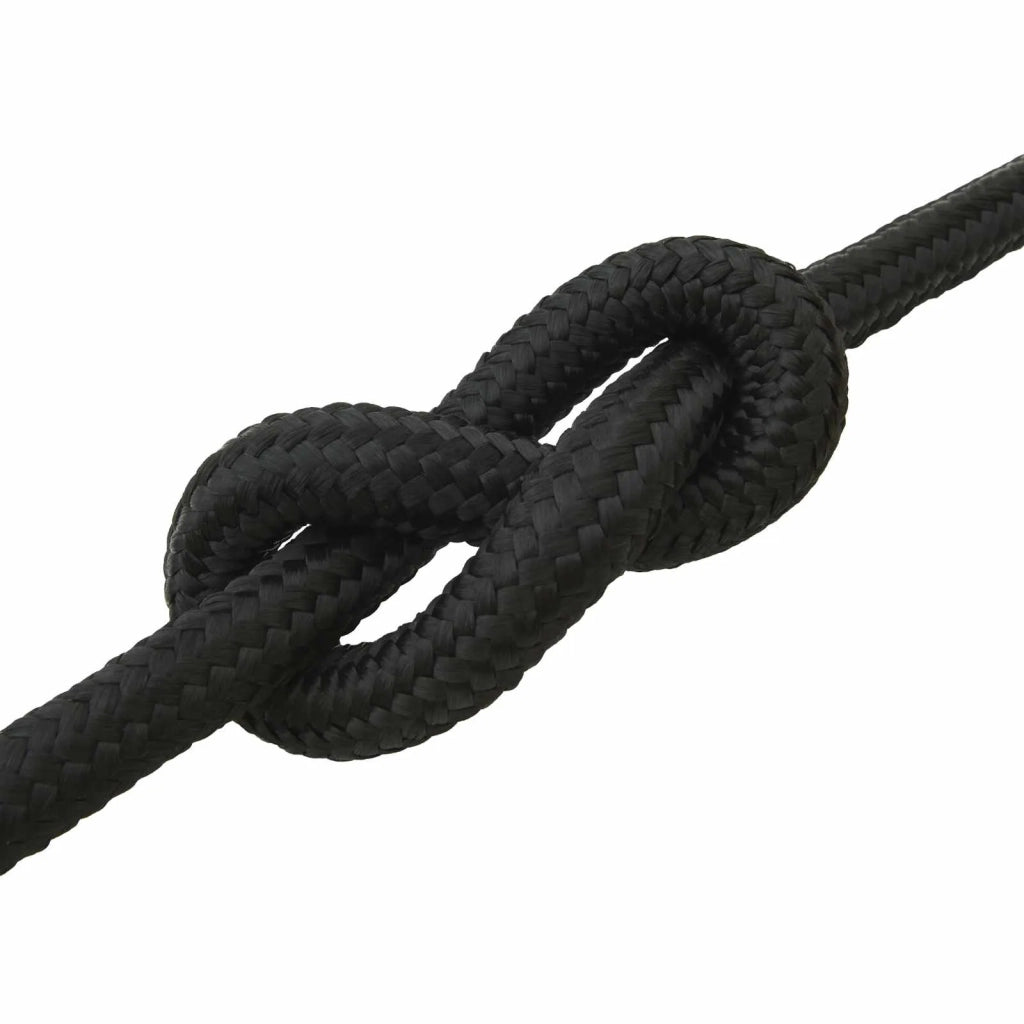 Corda | Fune da Barca 10 m 3 Nero PP