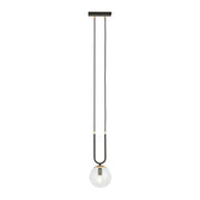Lampada a sospensione Emibig Glam vetro trasparente E14