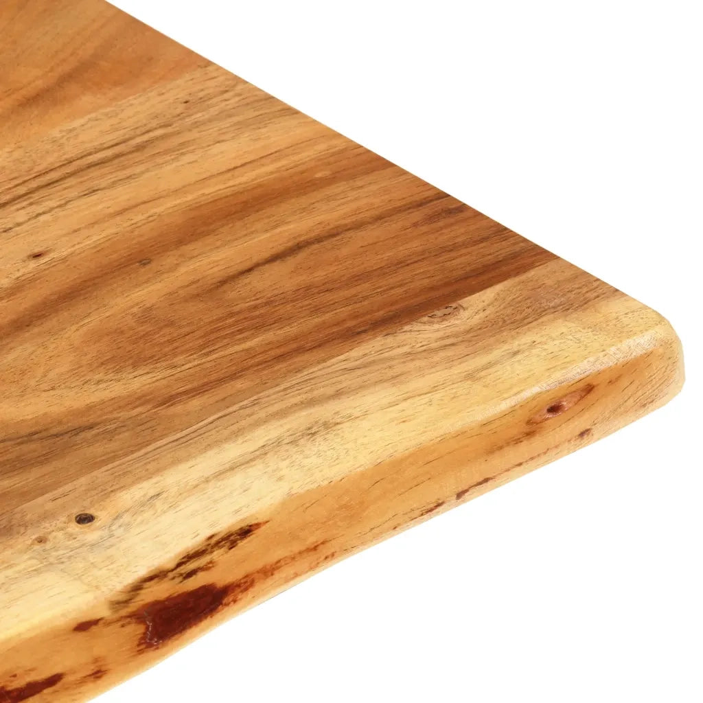 Piano per Vanit¨¤ Bagno in Massello di Acacia 140x52x2,5 cm CFW7429021