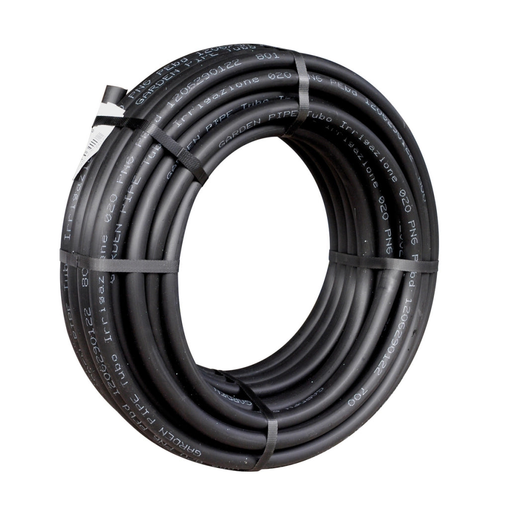 TUBO PEBD GARDEN PN 6- Diam. 20 mm - 50 mt- IRRIT- metri 50