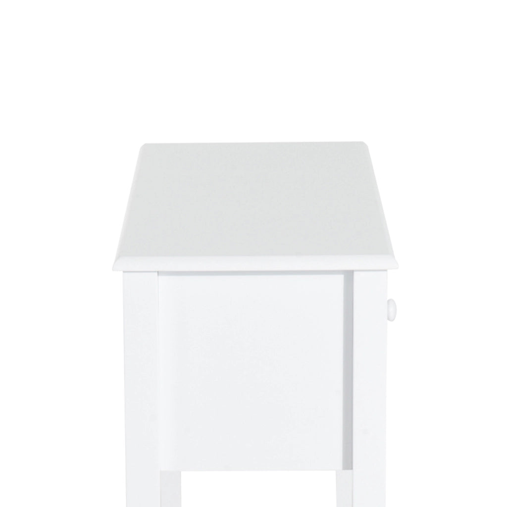 Consolle da Ingresso con 3 Cassetti ¨C Minimal ¨C Bianco 100x32x85 cm