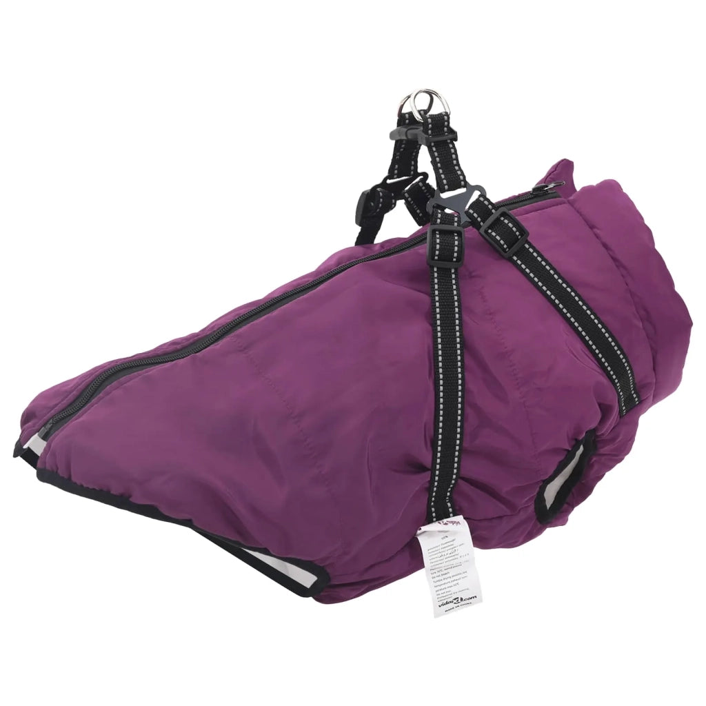 Cappotto per Cani Viola L48 Pile e Poliestere 3422526