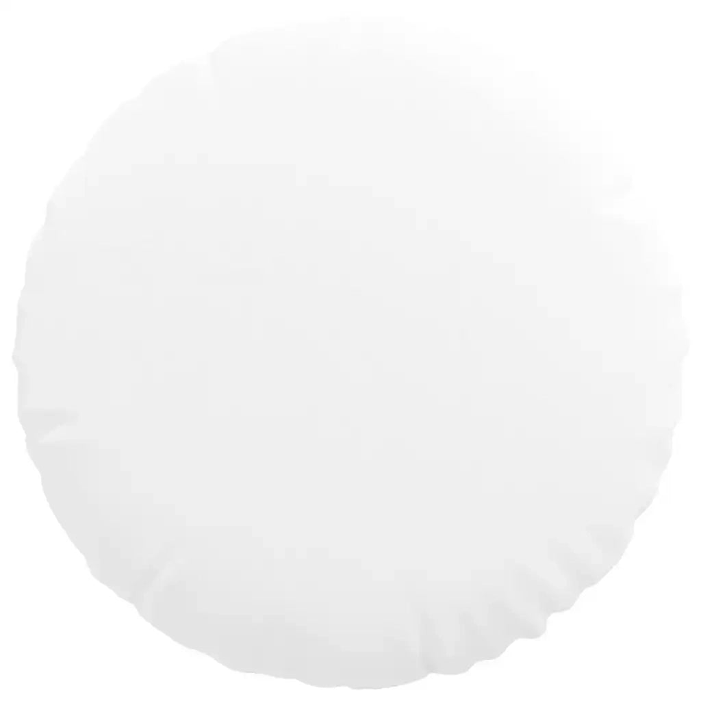 Cuscini per Seduta 2 pcs Bianco Ø40 x 13 cm Tessuto 42014131