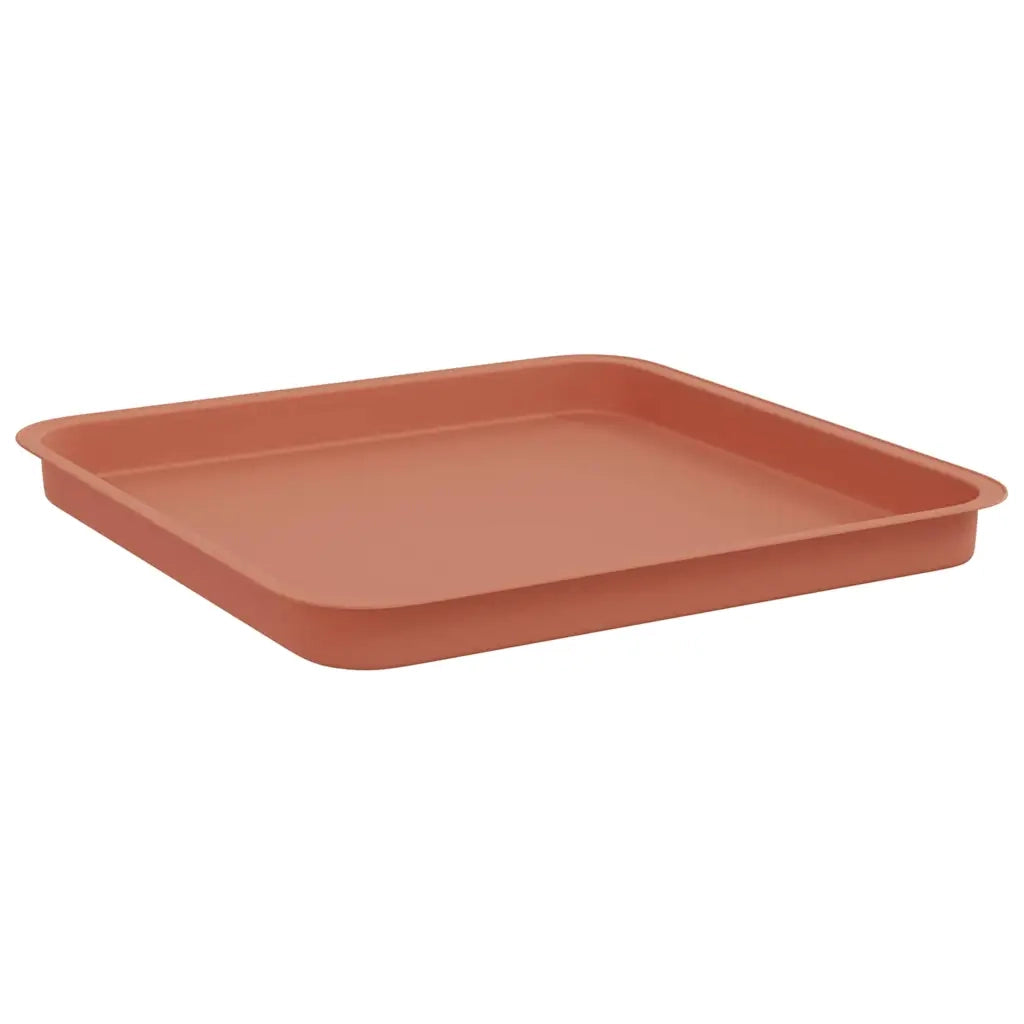 Vasi per Piante 24 pcs Rosso Mattone 43 x 43 x 33,5 cm Plastica 3403310