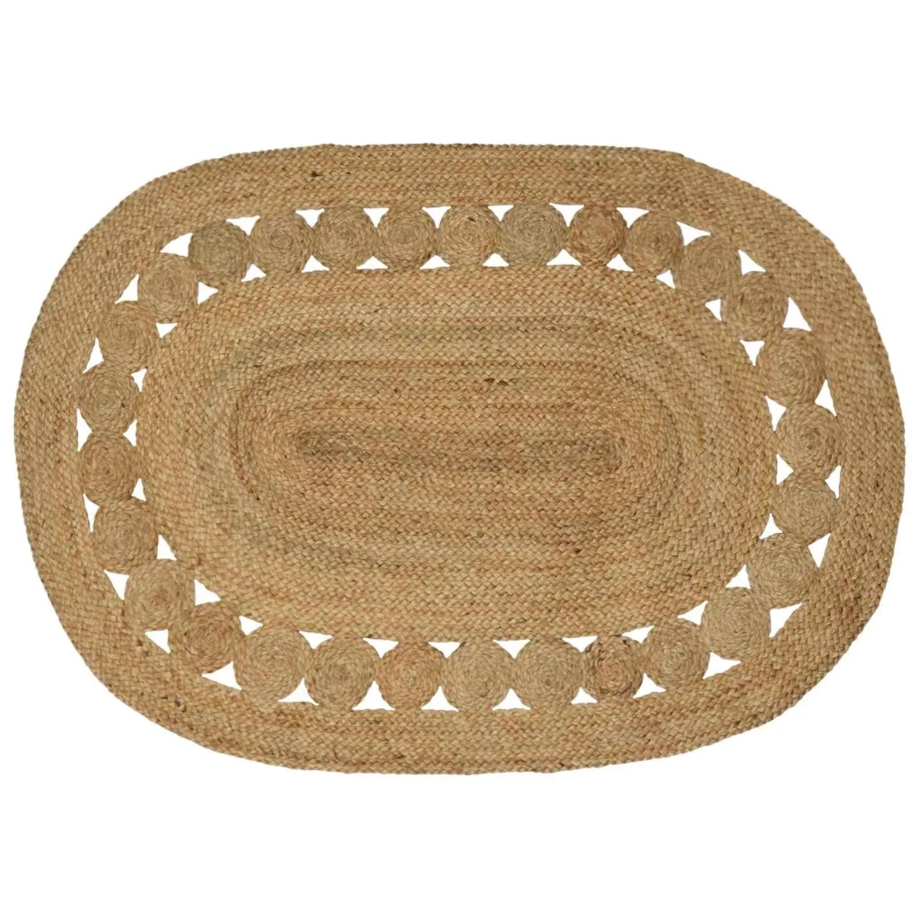Tappeti per area Naturale 100 x 152 cm Juta