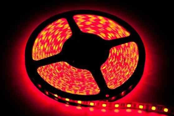 Striscia LED rossa 5m 24W 12V IP20 Eko-Light EKPL9168