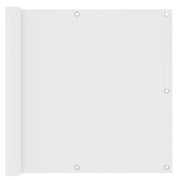 Paravento per balcone 90 x 300 cm tessuto oxford bianco 02_0010057